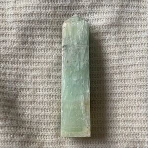 Caribbean Calcite Polished Crystal Tower